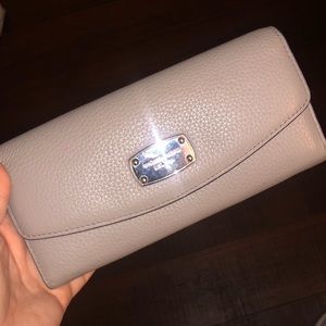 Gray Michael Kors Wallet